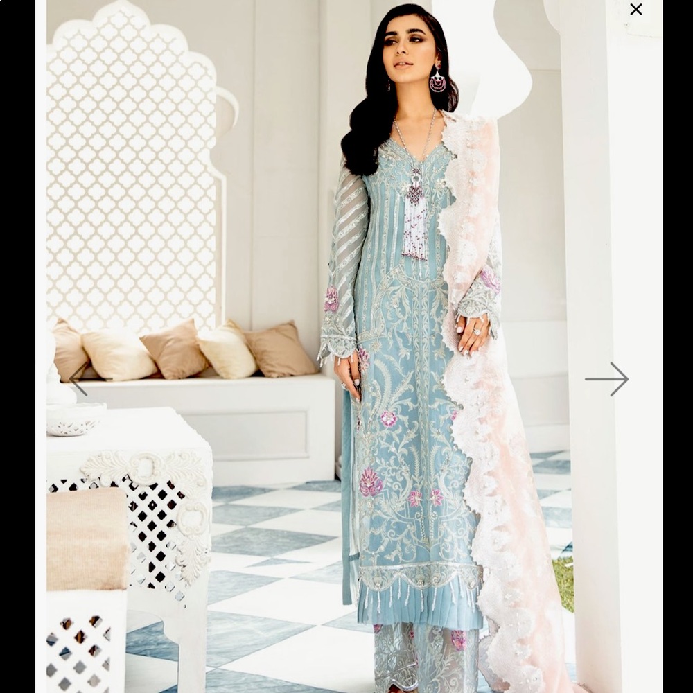 Pakistani designer suit